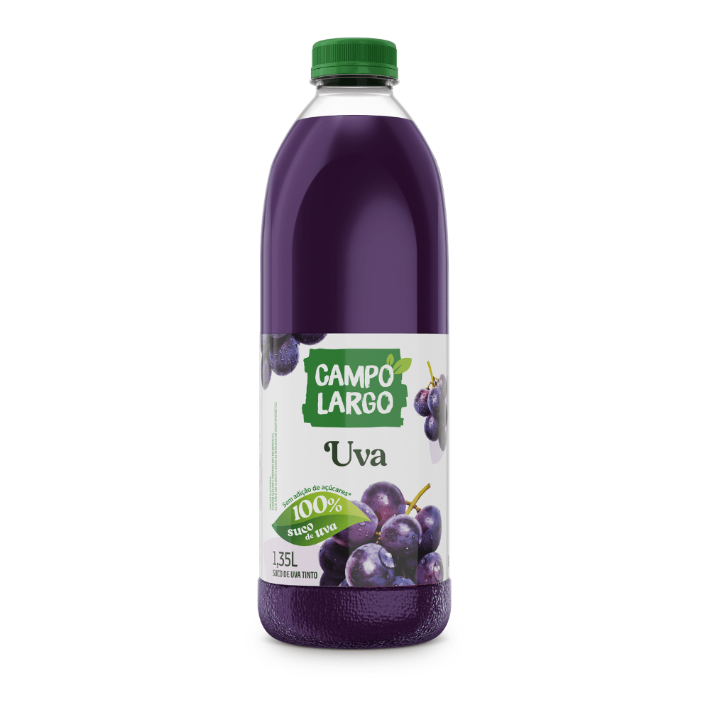 Suco De Uva Tinto Campo Largo 1,35l